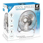 Ventilador De Alta Velocidad Thulos Th - Kb02 22cm 38w
