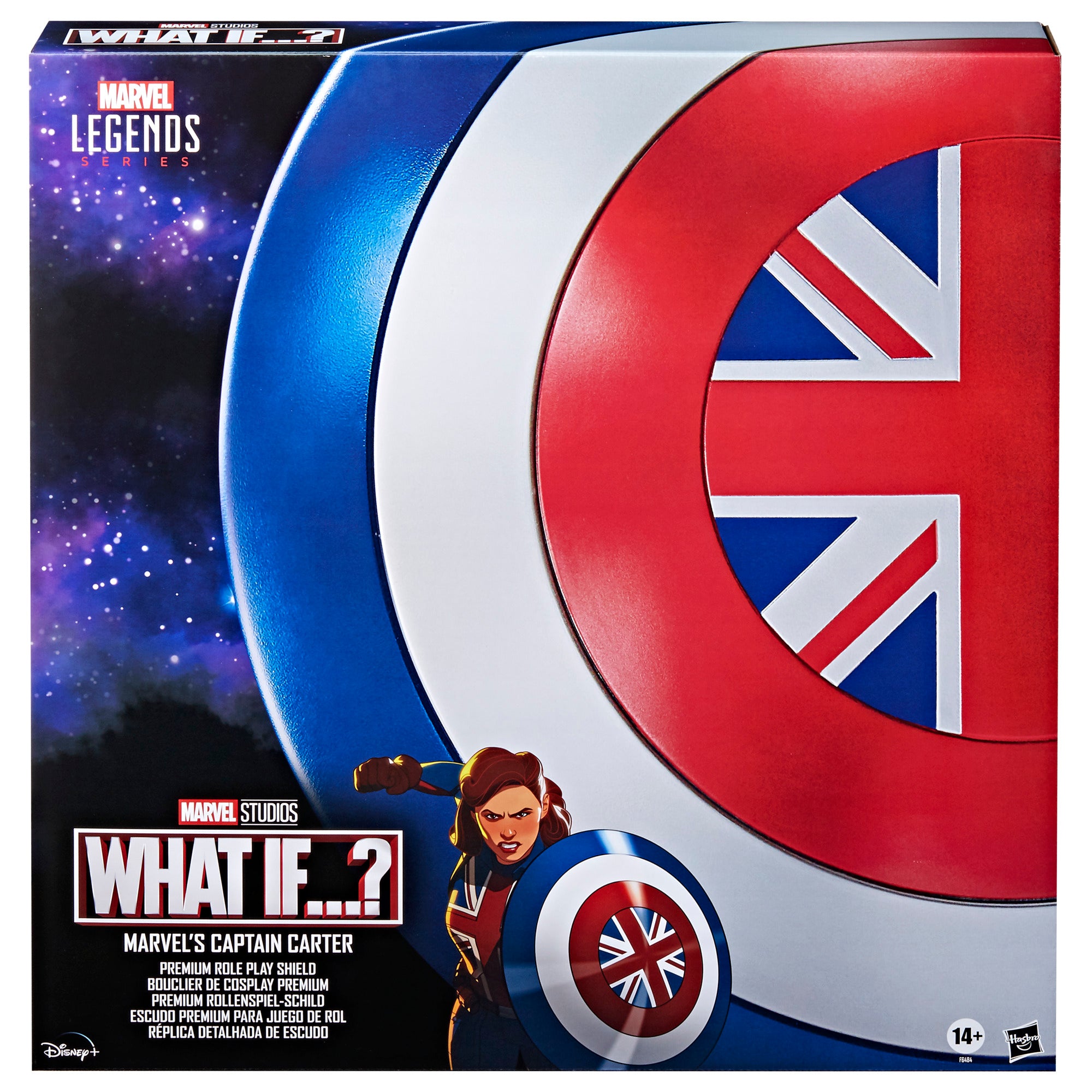 Escudo Premium Hasbro Marvel Legends Series Capitana Carter