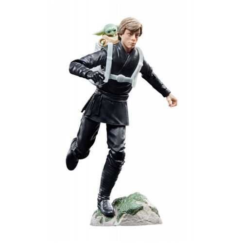 Figura Hasbro Star Wars The Black Series Luke Skywalker & Grogu Hover Image