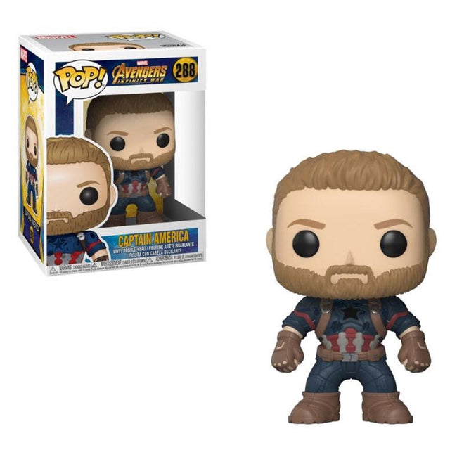 Funko Pop Marvel Infinity War Capitan America 26466 Hover Image