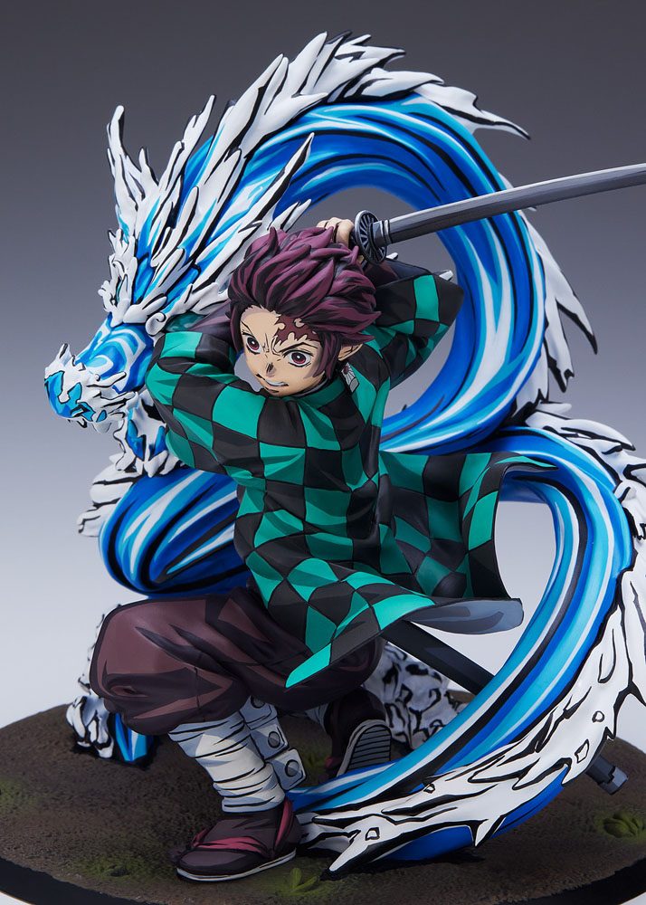 Estatua Aniplex Demon Slayer Kimetsu No Yaiba Tanjiro Kamado 1 - 8 Ver.19 Cm