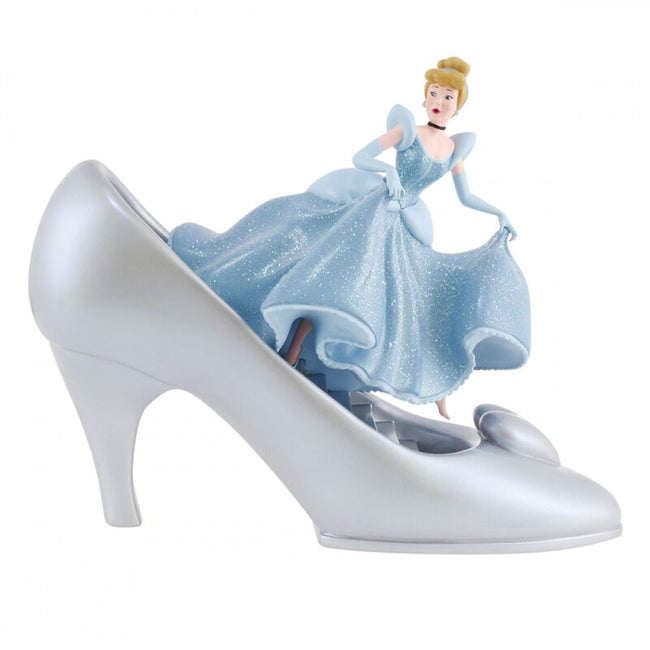Figura Decorativa Enesco Disney 100 Cenicienta Con Zapato Hover Image
