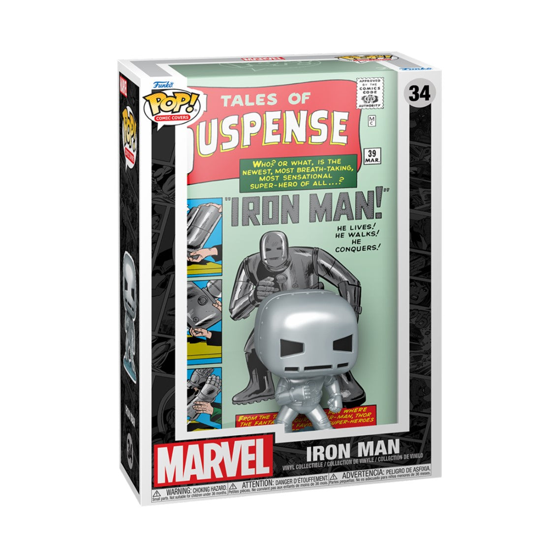 Funko Pop Comic Cover Marvel Tales Of Suspense #39 72504