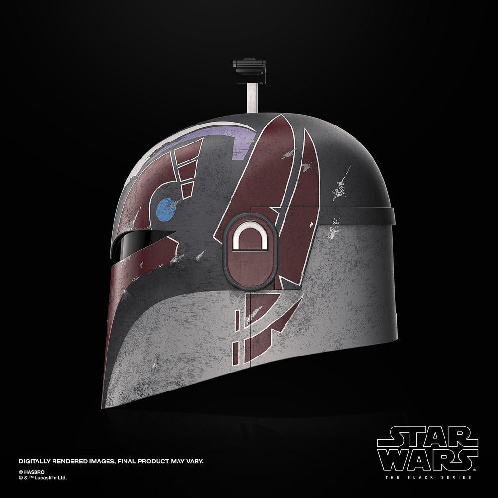 Casco Electrónico Hasbro Star Wars The Black Series Ahsoka Sabine Wren