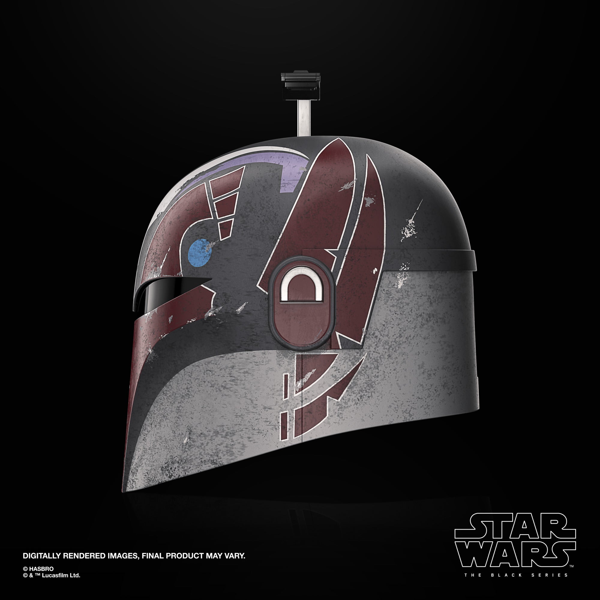 Casco Electrónico Hasbro Star Wars The Black Series Ahsoka Sabine Wren