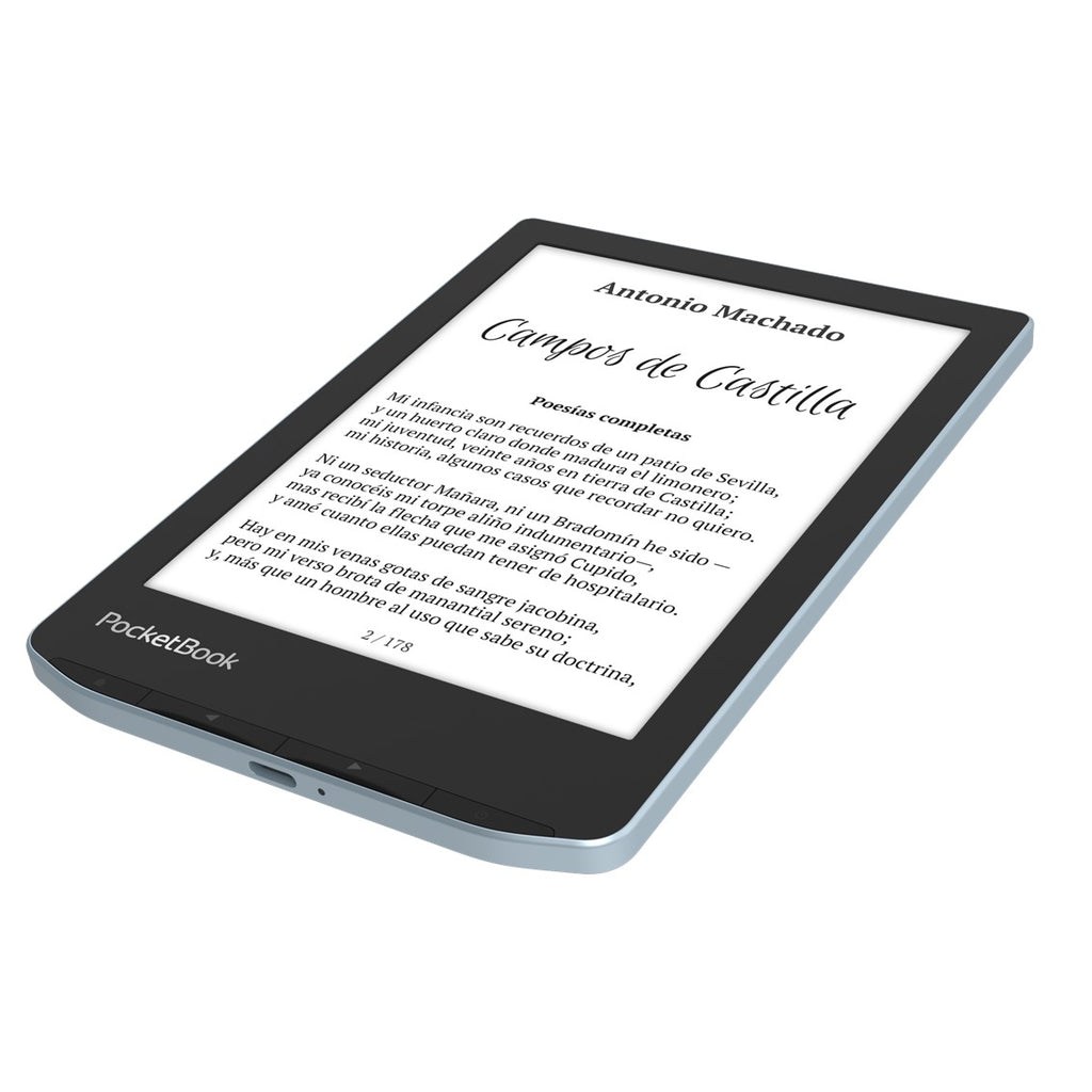 Libro Electronico Ebook Pocketbook Verse 6 Pulgadas 8gb Azul Brillante - Bright Blue