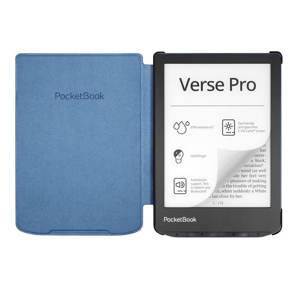 Pocketbook Funda Shell Series Verse + Verse Pro - Azul