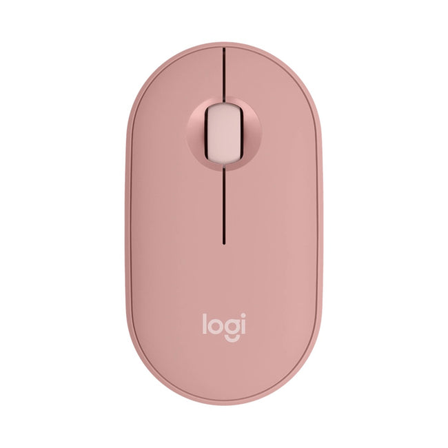Raton Inalambrico Logitech Pebble Mouse 2 M350s Rosa Bluetooth Hover Image