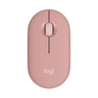 Raton Inalambrico Logitech Pebble Mouse 2 M350s Rosa Bluetooth