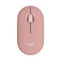 Raton Inalambrico Logitech Pebble Mouse 2 M350s Rosa Bluetooth
