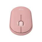 Raton Inalambrico Logitech Pebble Mouse 2 M350s Rosa Bluetooth