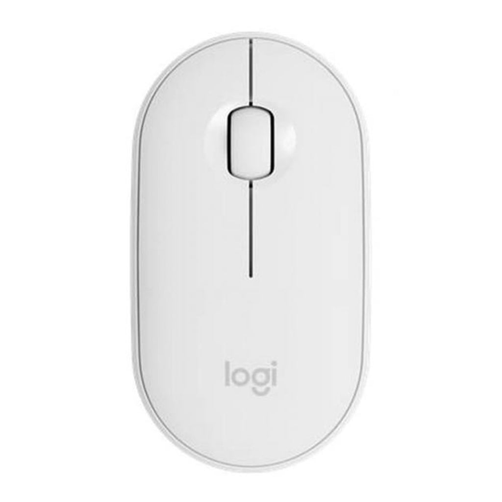 Raton Inalambrico Logitech Pebble Mouse 2 M350s Blanco Bluetooth