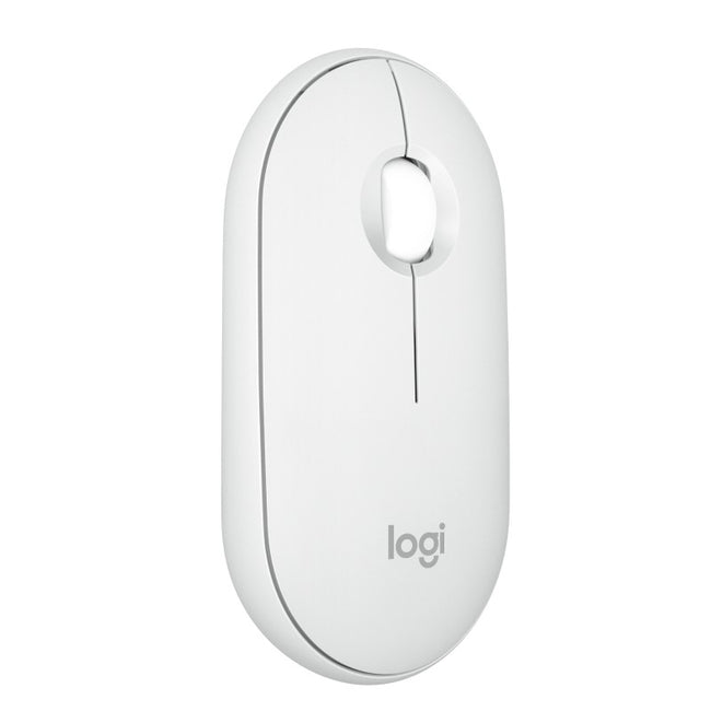 Raton Inalambrico Logitech Pebble Mouse 2 M350s Blanco Bluetooth Main Image
