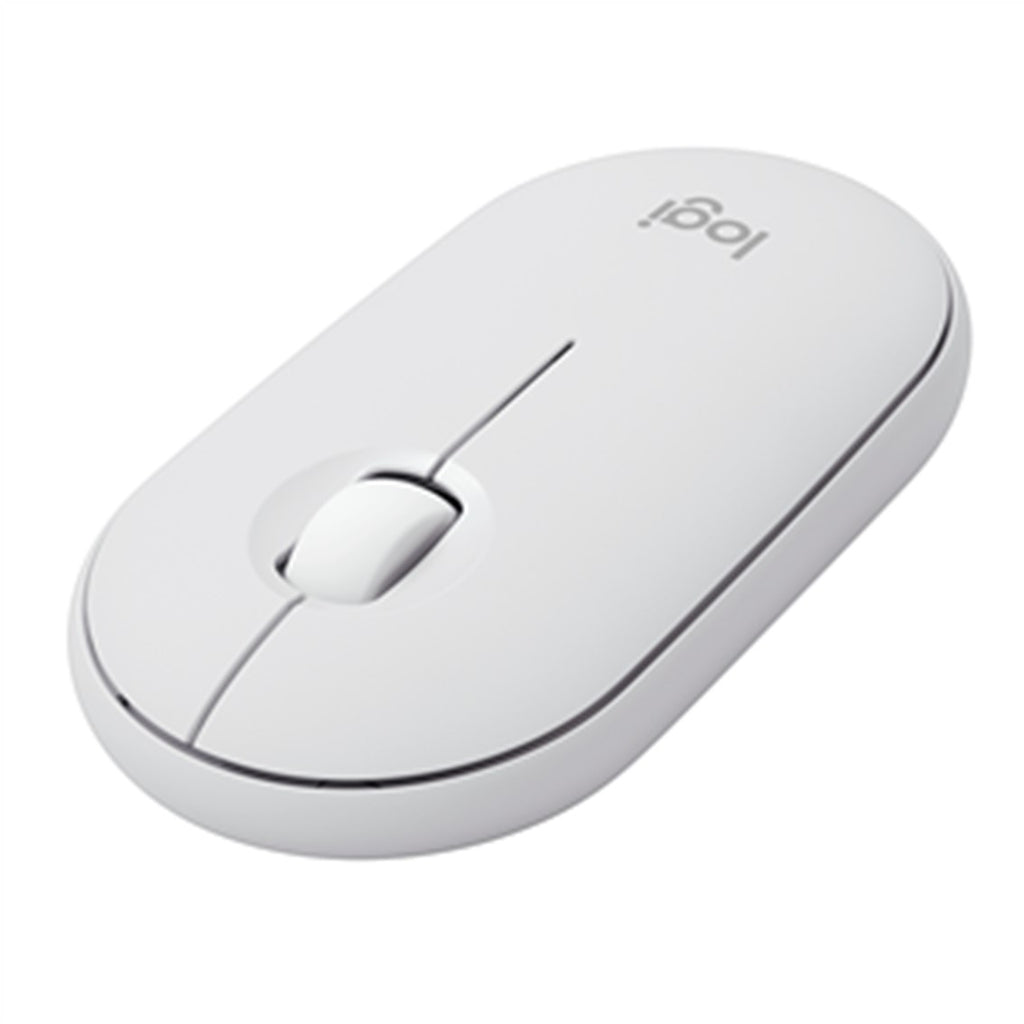 Raton Inalambrico Logitech Pebble Mouse 2 M350s Blanco Bluetooth