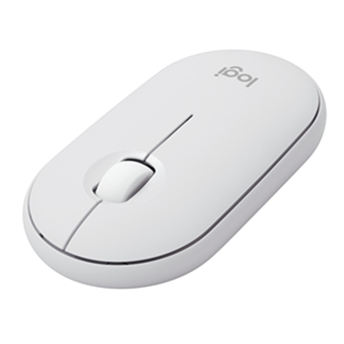 Raton Inalambrico Logitech Pebble Mouse 2 M350s Blanco Bluetooth
