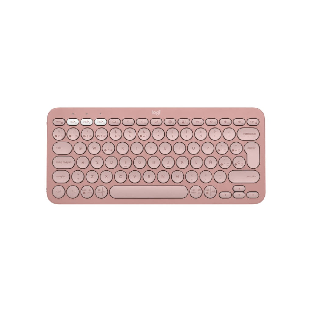 Teclado Logitech Pebble Keys 2 K380s Inalambrico Rosa