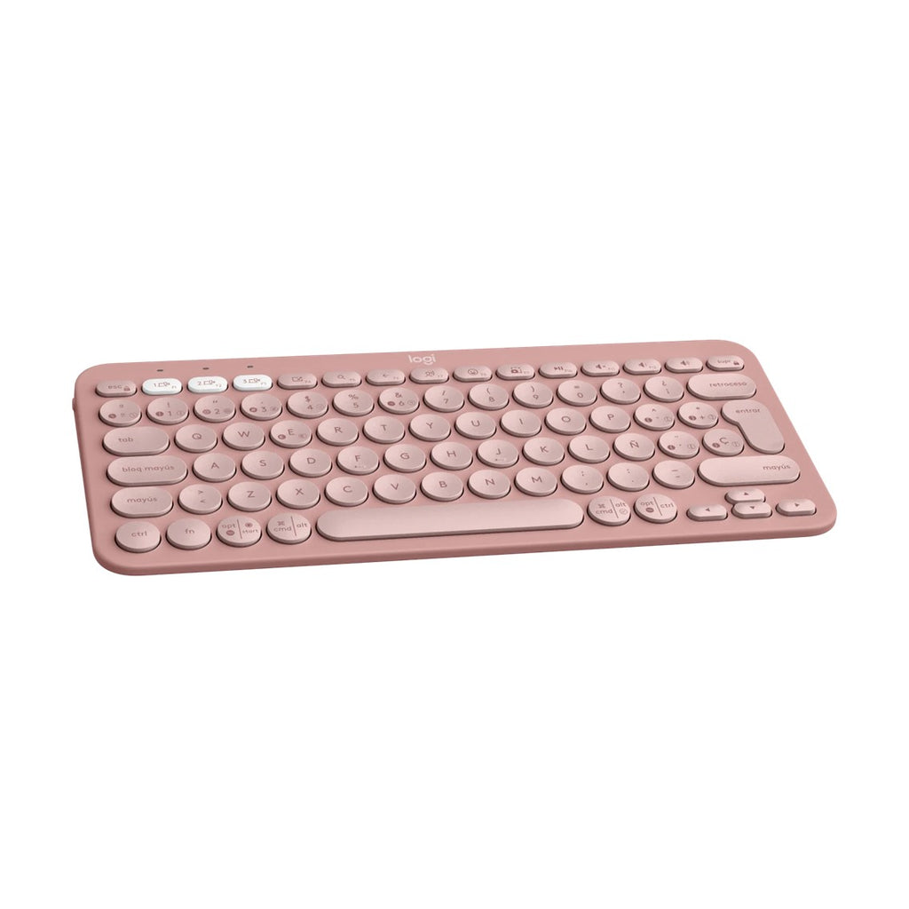Teclado Logitech Pebble Keys 2 K380s Inalambrico Rosa