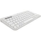 Teclado Logitech Pebble Keys 2 K380s Inalambrico Blanco