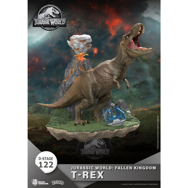 Figura Beast Kingdom Dstage Jurassic World El Reino Caido T - Rex Hover Image