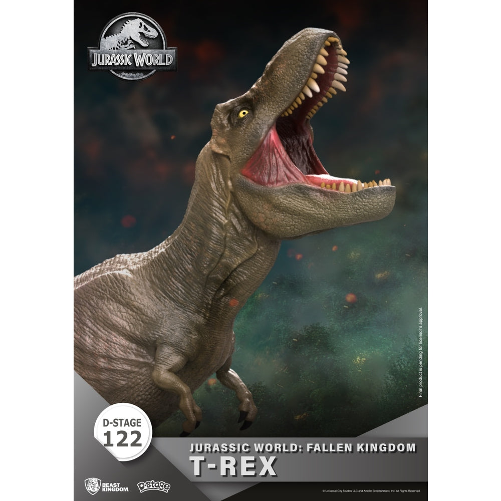 Figura Beast Kingdom Dstage Jurassic World El Reino Caido T - Rex