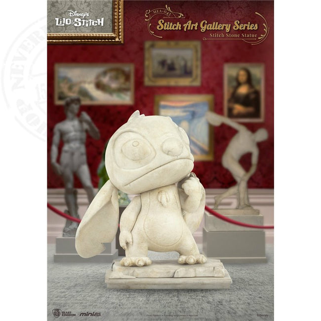 Figura Beast Kingdom Mini Egg Attack Disney Art Gallery Stitch Estátua Hover Image