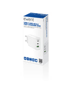 Cargador Ewent Ew1325 30w Usb Tipo A - Usb Tipo C