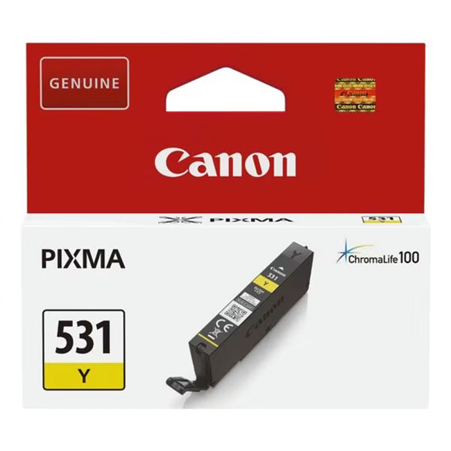 Cartucho Tinta Canon Cli - 531y Amarillo Hover Image