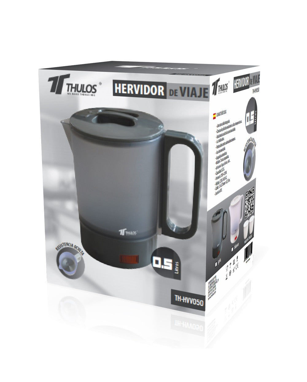 Hervidora De Agua De Viaje Thulos 0.5l