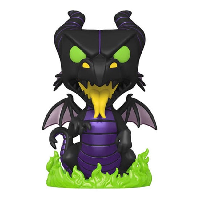 Funko Pop Disney Villanos Malefica Como Dragon Glows In The Dark 58172 Hover Image