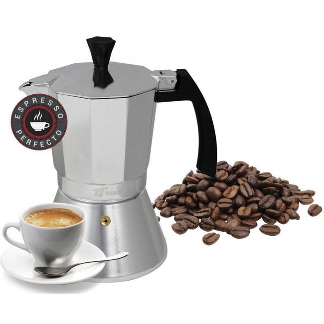 Cafetera Induccion Thulos Th - Ci09t 9 Tazas Plateada Main Image