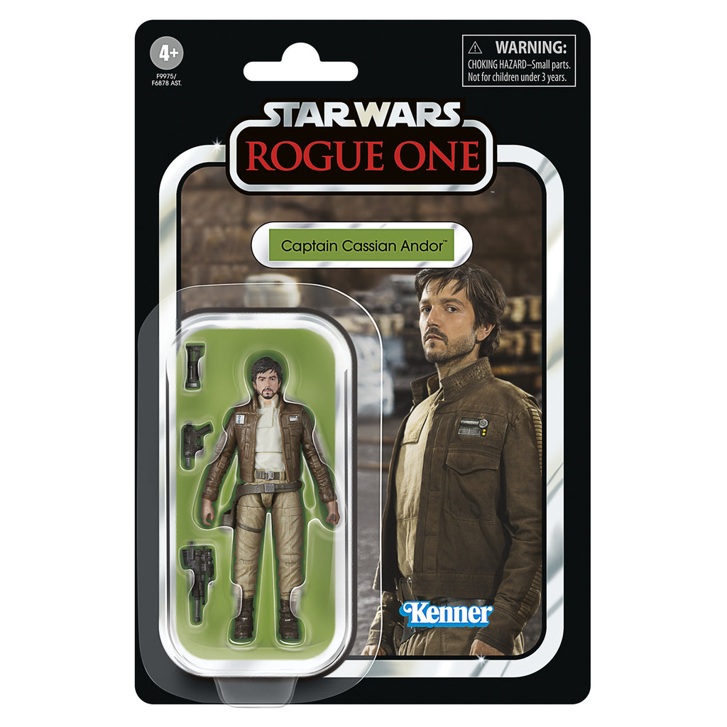 Figura Hasbro Star Waras The Vintage Collection Roge One Captain Cassian Andor