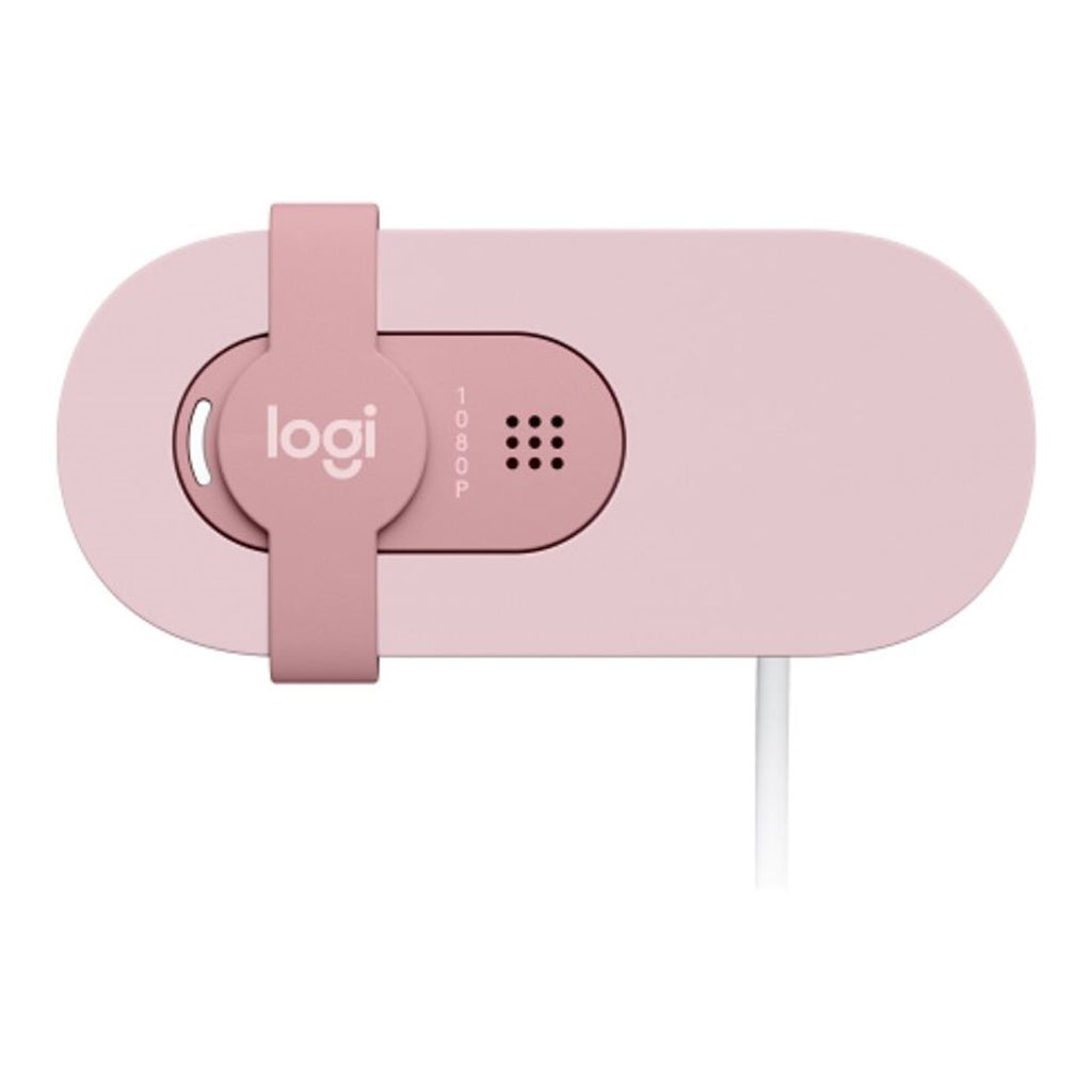 Webcam Logitech Brio 100 Rosado Full Hd - Usb