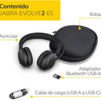 Auriculares Jabra Evolve2 65 Uc Color Negro