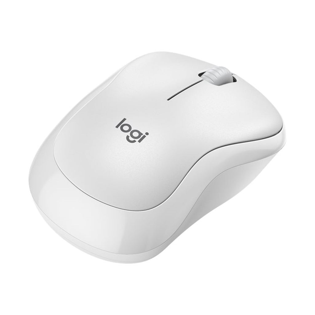 Mouse Raton Logitech M240 Optico Bluetooth Silent Blanco Crudo