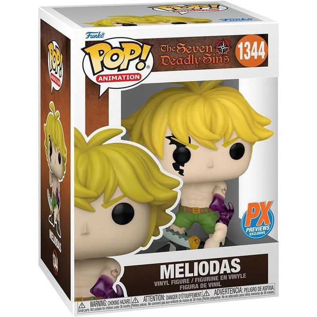 Funko Pop Animacion The Seven Deadly Sins Meliodas Modo Demonio Hover Image