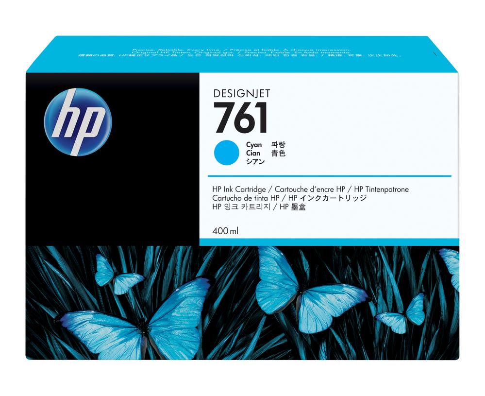 Cartucho Tinta Hp761 Cian 400ml