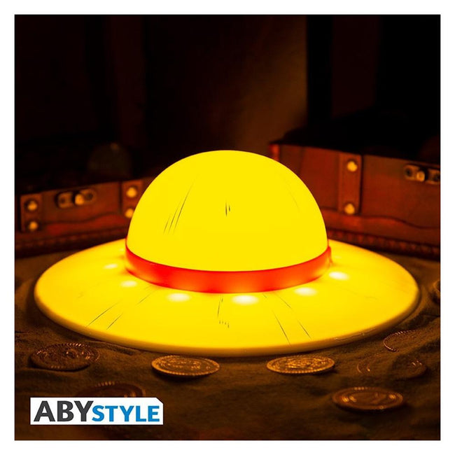 Lampara Abystyle One Piece Sombrero De Paja Hover Image