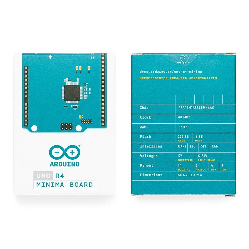 Placa Arduino Uno R4 Minima