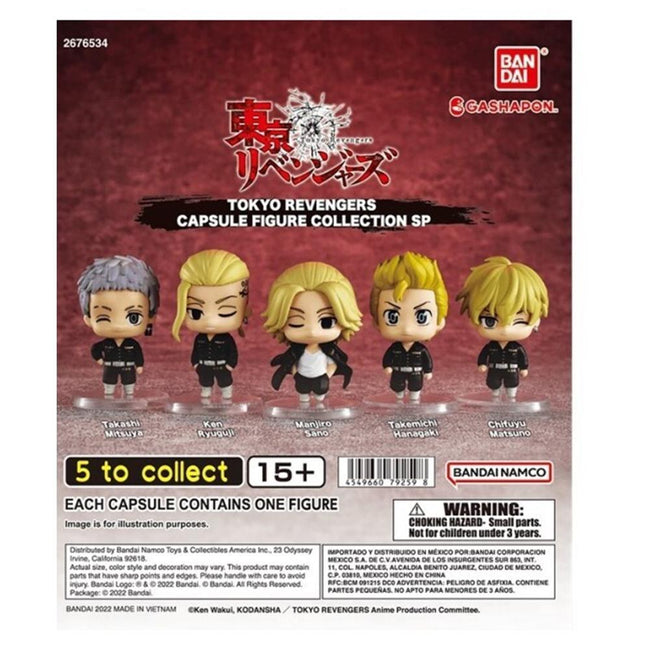 Lote Gashapon 30 Articulos Tokyo Revengers Capsule Figure Collection Sp Hover Image