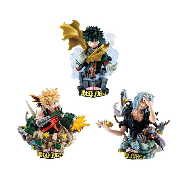 Pack 3 Figuras Megahouse Petitrama Ex Series 3 My Hero Academia Type - Decision Hover Image