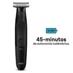 Cortapelos Corporal Braun Xt3100