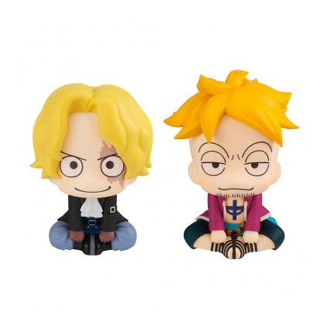 Figura Megahouse Look Up One Piece Sabo & Marco Con Regalos Sorpresa Hover Image
