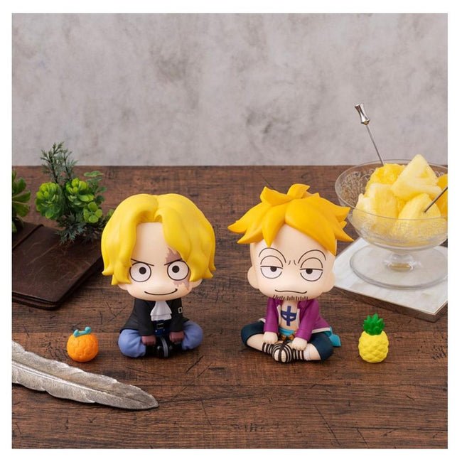 Figura Megahouse Look Up One Piece Sabo & Marco Con Regalos Sorpresa Main Image