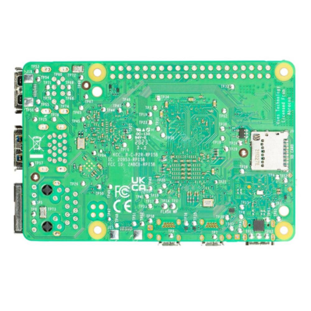 Raspberry Pi 5 Bcm2712 - Arm Cortex - A76 - 8gb Ram - Microsd - Wifi - Hdmi - Botón De Encendido