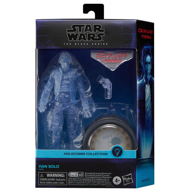 Figura Hasbro Star Wars The Black Series Holocomm Collection Han Solo Hover Image