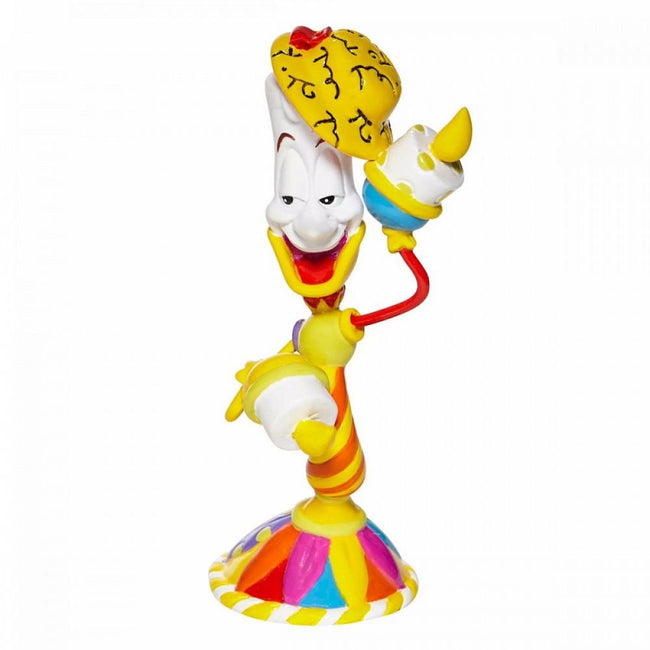 Figura Disney Enesco La Bella Y La Bestia Lumiere Estilo Britto Hover Image