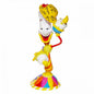 Figura Disney Enesco La Bella Y La Bestia Lumiere Estilo Britto