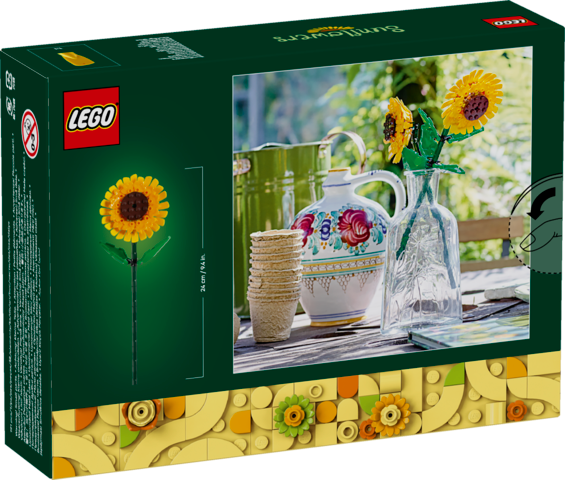 Lego Botanical Collection Girasoles Main Image