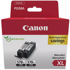 Pack Cartucho Tinta Canon Pgi - 570xl Negro 2 Uds
