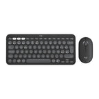Teclado + Mouse Logitech Pebble 2 Combo Inalambrico Negro